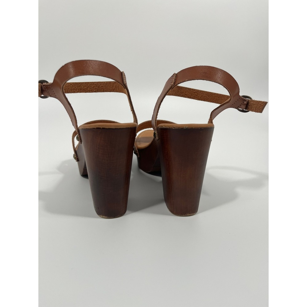 Madden Girl Womens Block Heels‎ 8.5 Brown Lightweight Wedding Guest Boho Cottage - Picture 9 of 11